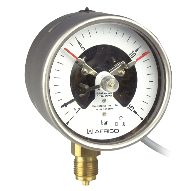 工業(yè)型電接點(diǎn)壓力表